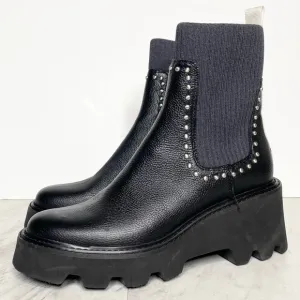 Dolce Vita Hoven Stud H2O Chelsea Chunky Leather Boot 9 1/2