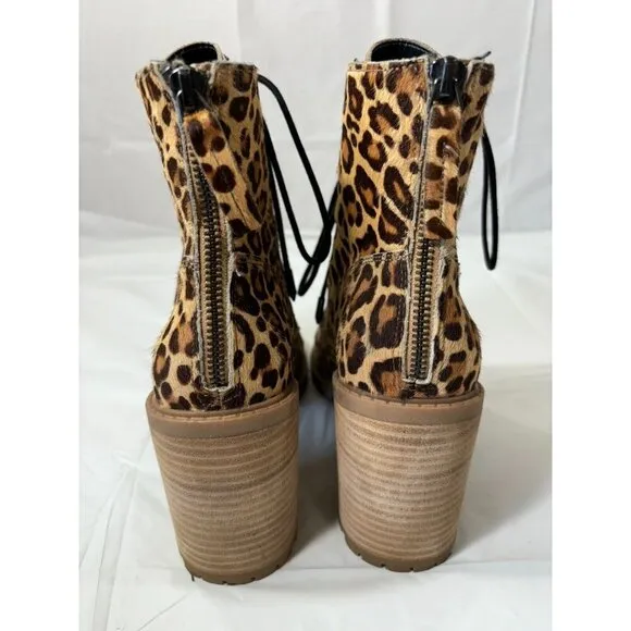Dolce Vita Leopard Norma Boots 8.5