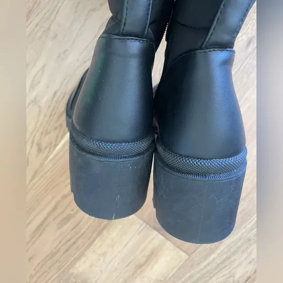 Dolce vita nonna lace up moto boots