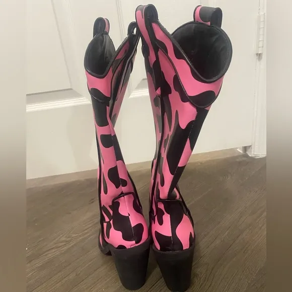 Dolls Kill / Trickz N’ Treatz | Riding High Cowboy Boots