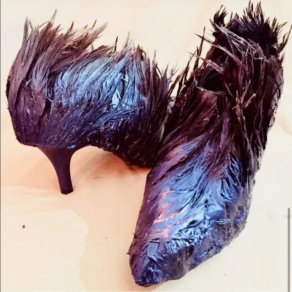 DONALD J PLINNER ancle boots vintage handmade Halloween party