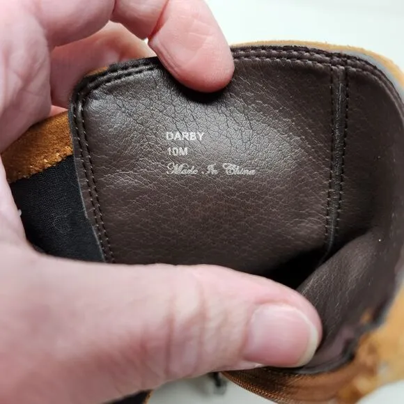 DONALD PLINER Darby Saddle Boots 10M