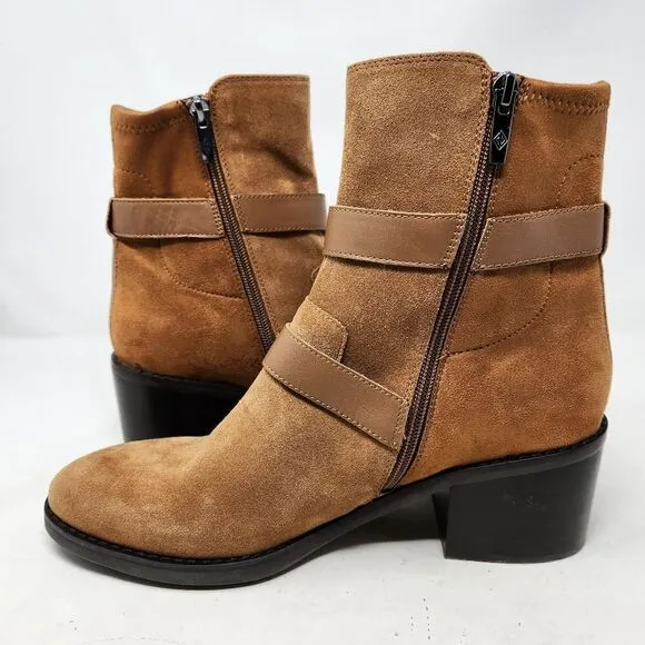 DONALD PLINER Darby Saddle Boots 10M