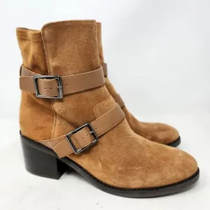 DONALD PLINER Darby Saddle Boots 10M
