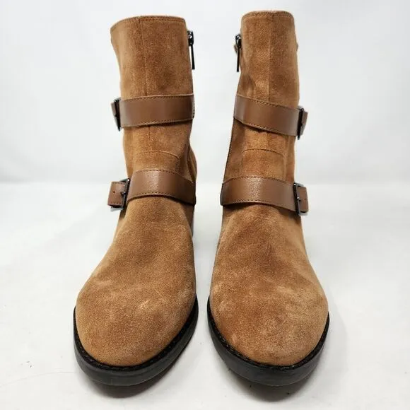 DONALD PLINER Darby Saddle Boots 10M