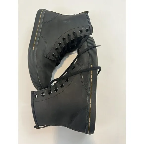 Dr. Doc Martens Cairo Leather Boots Size 6 Womens Lace Up Combat