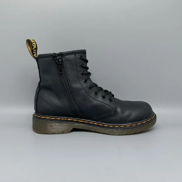 Dr Martens 1460 Leather Boots Youth Sz 2