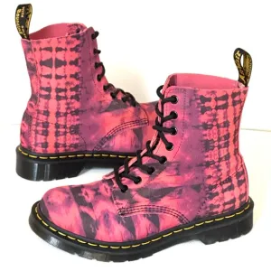 Dr. Martens 1460 Pascal Summer Tie Dye ( Tumbled ) Ankle Boots.