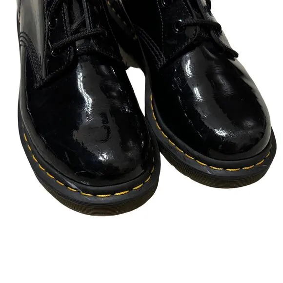 Dr. Martens 1460 Patent Leather Boots in Black Size 11