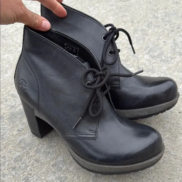 Dr. Martens Black Leather Ankle Boots