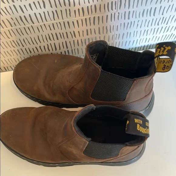 Dr. Martens Brown Chelsea Leather Boots
