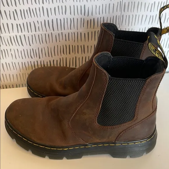 Dr. Martens Brown Chelsea Leather Boots