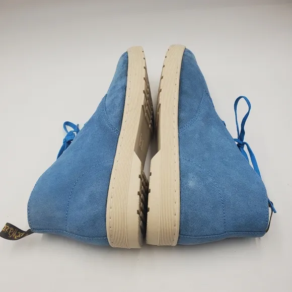 Dr. Martens Cabrillo Mid Ankle Blue Suede Chukka Monkey Boots Size 12