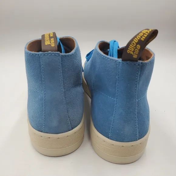 Dr. Martens Cabrillo Mid Ankle Blue Suede Chukka Monkey Boots Size 12