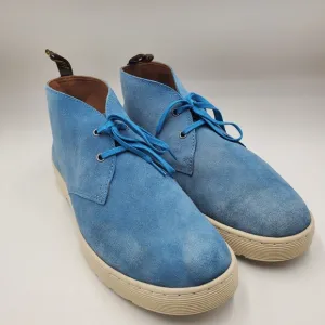 Dr. Martens Cabrillo Mid Ankle Blue Suede Chukka Monkey Boots Size 12