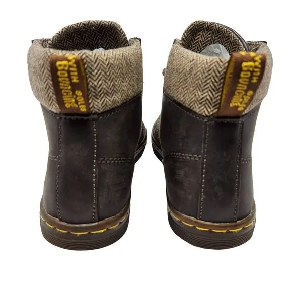 Dr. Martens Maelly Gaucho Wildhorse Lamper Boots Brown Women's Size 6 Leather