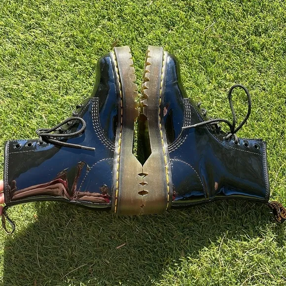 DR MARTENS Patent Leather Boots!
