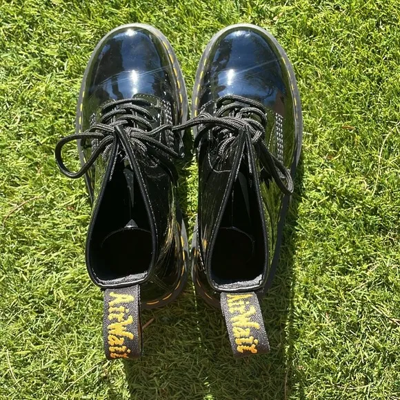 DR MARTENS Patent Leather Boots!