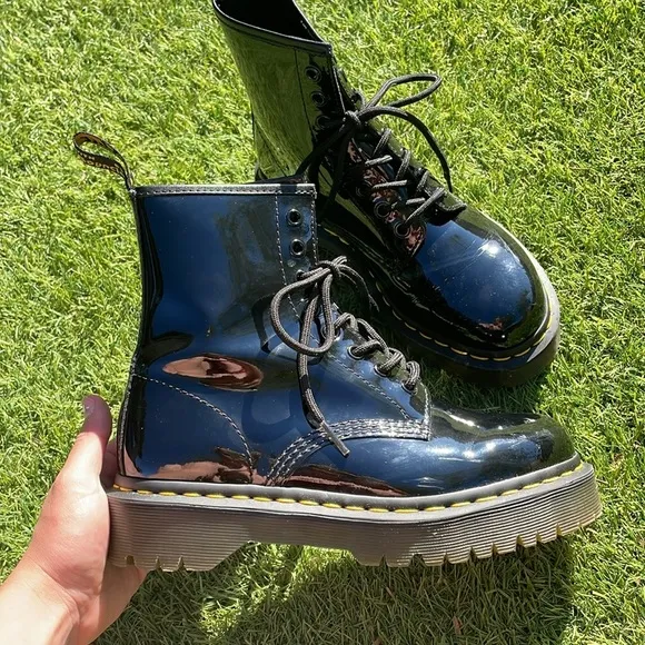 DR MARTENS Patent Leather Boots!