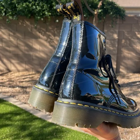 DR MARTENS Patent Leather Boots!