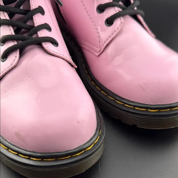 Dr. Marten’s Pink Leather Kids Boots