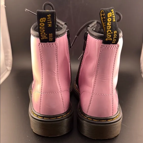 Dr. Marten’s Pink Leather Kids Boots