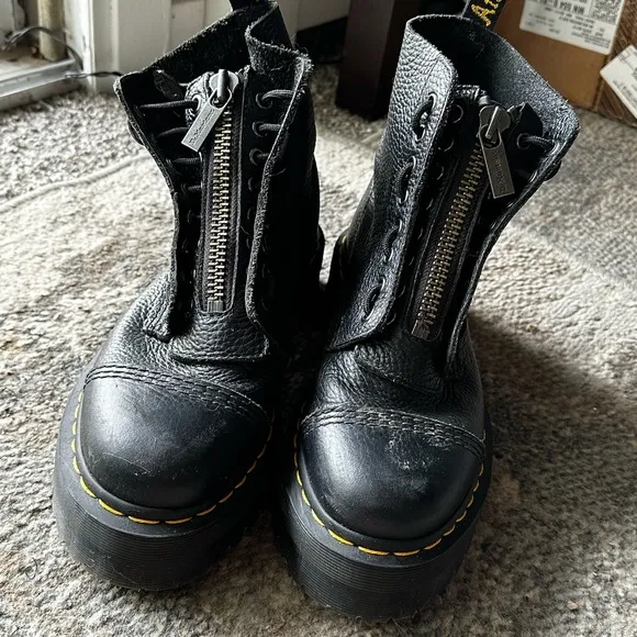 Dr Martens Sinclair Milled Napa Leather Boots
