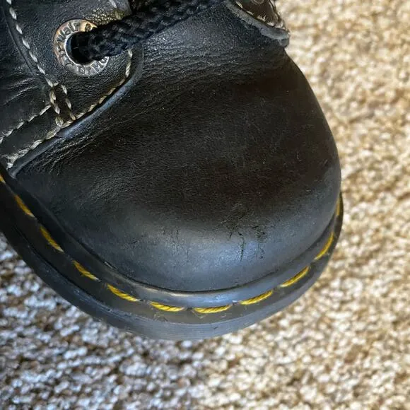 Dr Martens Vintage 8542 Chunky Heel Boots USA size 5