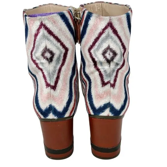 Dr. Scholl's Original Collection Darcia Boots Printed Velvet Zebra Size 6
