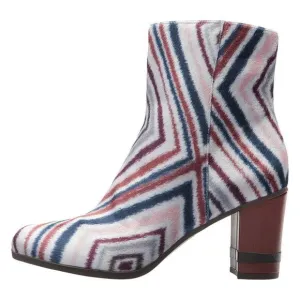 Dr. Scholl's Original Collection Darcia Boots Printed Velvet Zebra Size 6