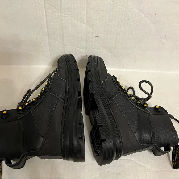 DR.MARTENS BOYS COMBS COMBAT BOOT