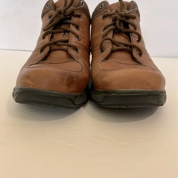 Dunham Men's Addison 8006BR Mid Cut Brown Leather Waterproof Boot Shoe Mens 9.5
