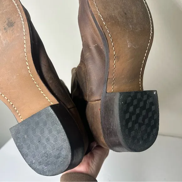 Durango Brown Leather Cowboy cowgirl western Boots 9.5