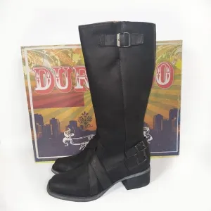 Durango City 14&quot; Charlotte Engineer Boots Black RD044 Women's 7.5