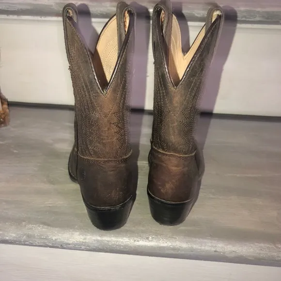 Durango Kids Cowboy Boots Brown Size 9