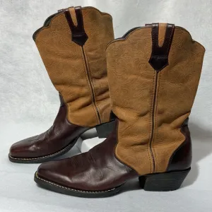DURANGO Women’s Cowboy Boots. Size 10 M. Smooth and Suede Leather.