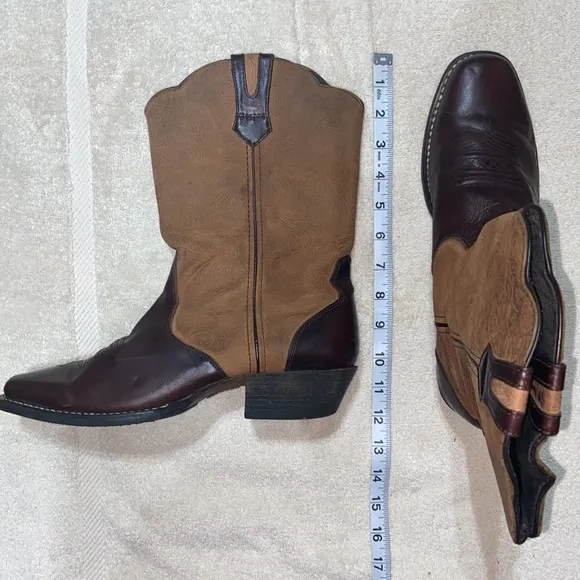 DURANGO Women’s Cowboy Boots. Size 10 M. Smooth and Suede Leather.