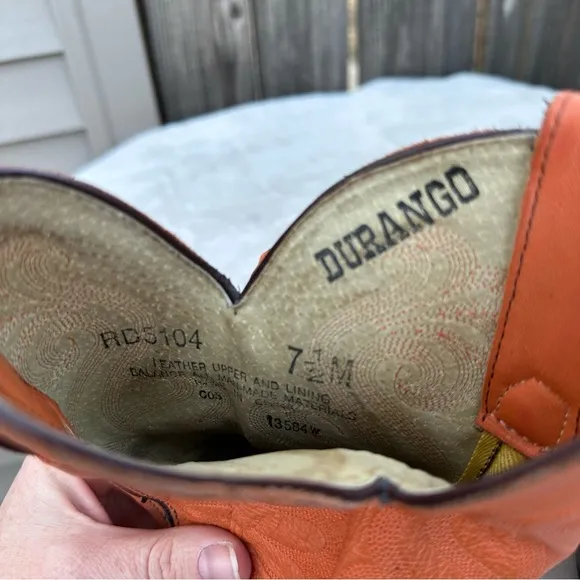 Durango Women's Leather Boots Size 7.5