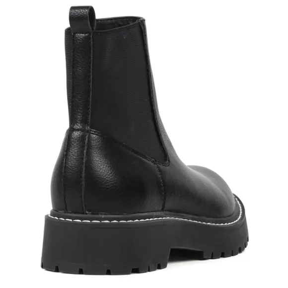 DV By Dolce Vita Lobera Chelsea Black Ankle Boots Women's 10