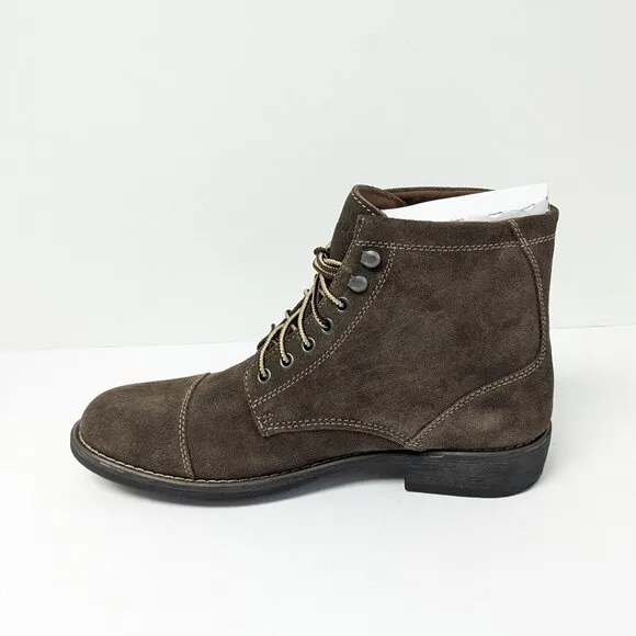Eastland High Fidelity Ankle Boots, Brown Suede, Men's 8.5 M