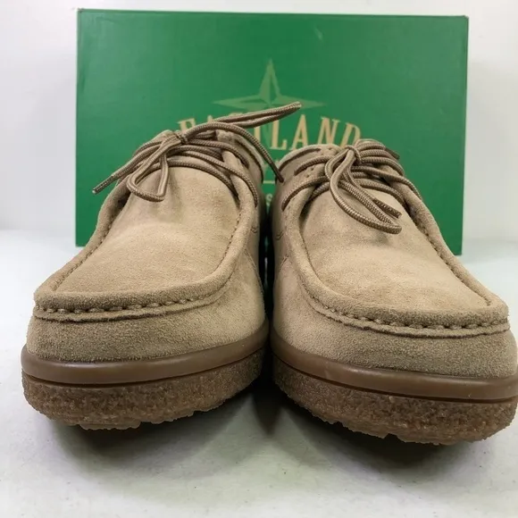 Eastland New Men’s Dwayne Khaki Suede English Moc Oxfords Boots size 10M