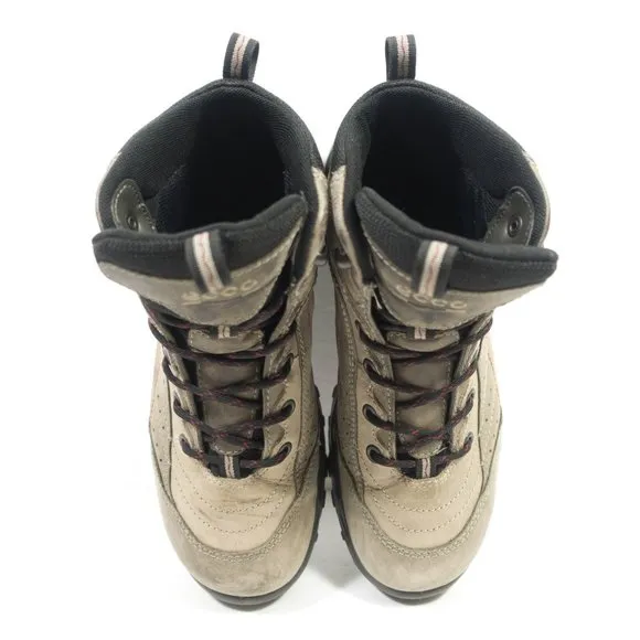 Ecco GTX Gore-tex Waterproof Yak Leather Hiking Boots - Women's 7-7.5 US / 38 EU