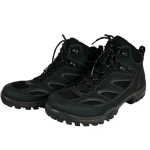 ECCO Mens Drak Mid GTX Boots EU47 Item # 811164 Black Waterproof hiking camping