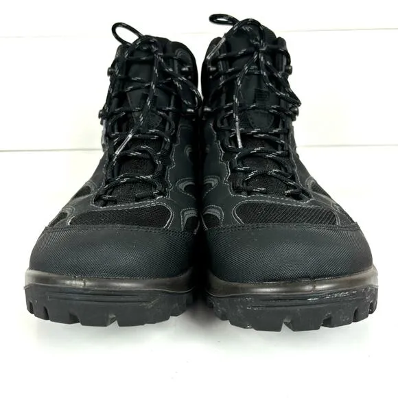 ECCO Mens Drak Mid GTX Boots EU47 Item # 811164 Black Waterproof hiking camping