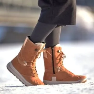 Ecco Solice High Boots Nubuck Leather Cashmere Tan Size 39 US 8 - 8.5 NEW