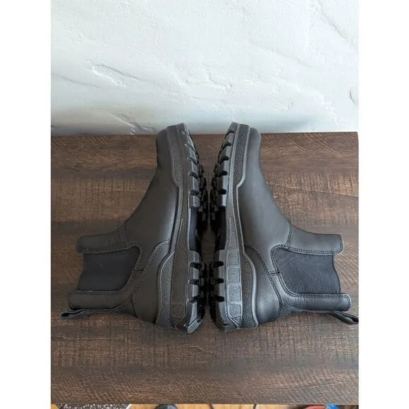 Ecco Women's Track 25 Chelsea Black Leather Boots - Size 40 - 9/9.5