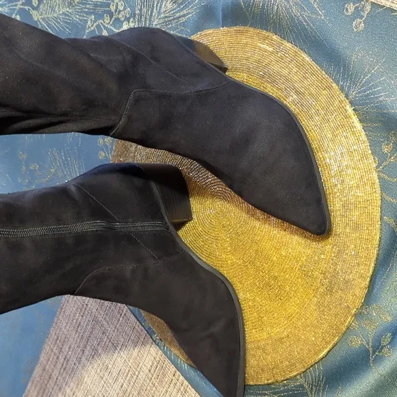 Eloquii Riko over the knee boots black