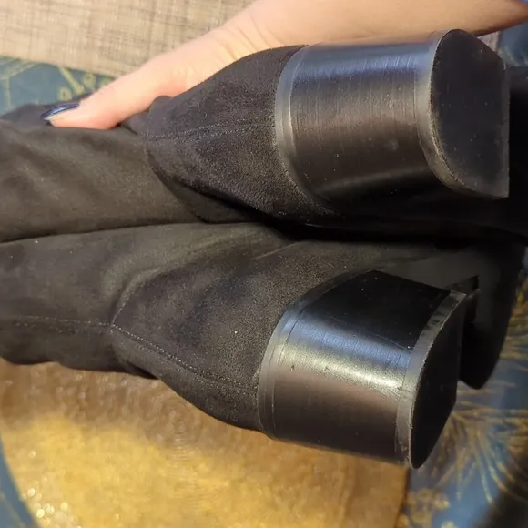 Eloquii Riko over the knee boots black