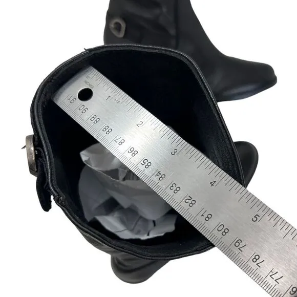 EMANUELE CRASTO Italian Leather Riding Boots