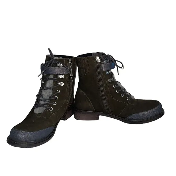 Emu Australia Waldron Suede Waterproof Boots. Size 9W